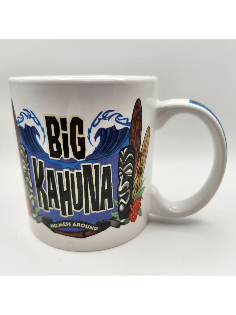 The Islander Group Big Kahuna Hawaii Ceramic Mug 24oz Hawaii Hawaiian Tiki